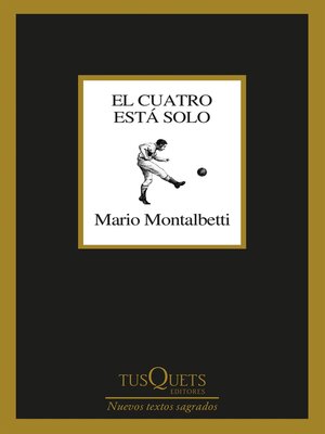 cover image of El cuatro está solo